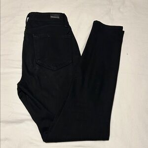 PAIGE Women's Black Skinny Jeans